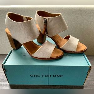 Toms Natural Yarn Dye Majorca Cutout Sandal
